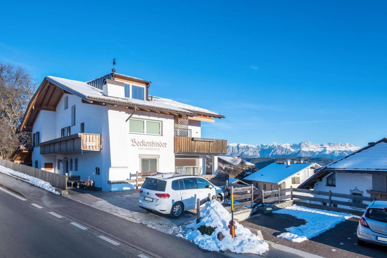 Beckenbinder Apartement Rosengarten San Genesio Atesino Exterior foto